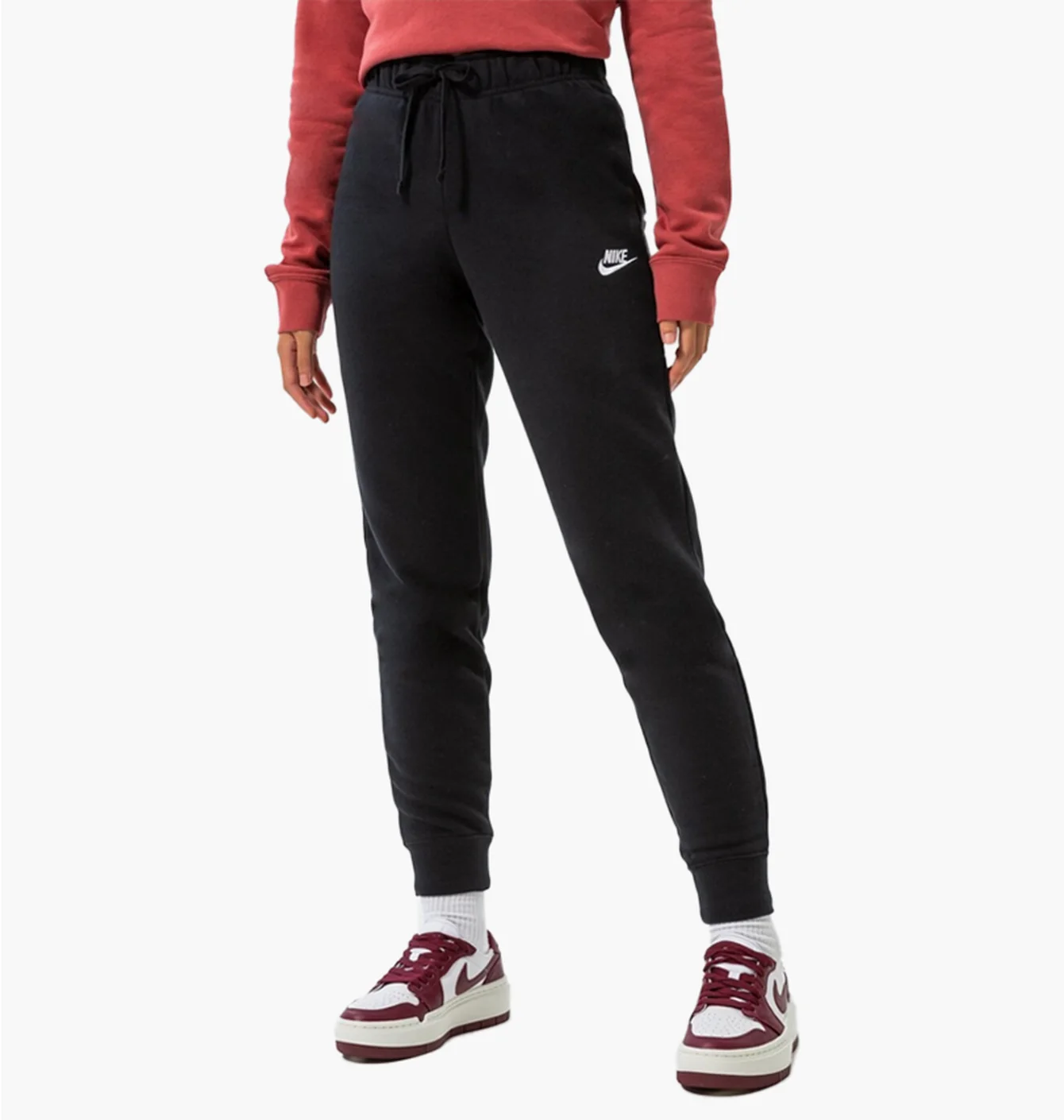 Штани жіночі Nike W Nsw Club Flc Mr Pant Tight Black Dq5174-010