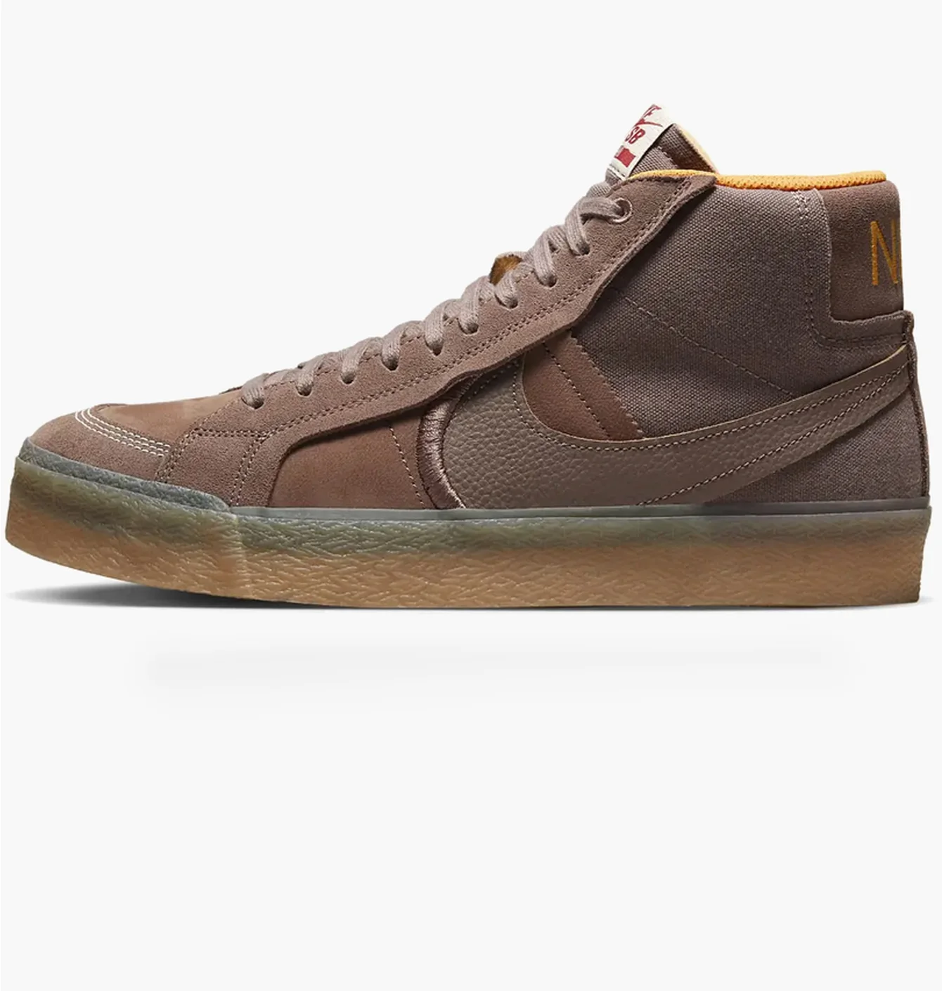 Кросівки унісекс Nike Sb Zoom Blazer Mid Premium Plus Brown Dv5468-200
