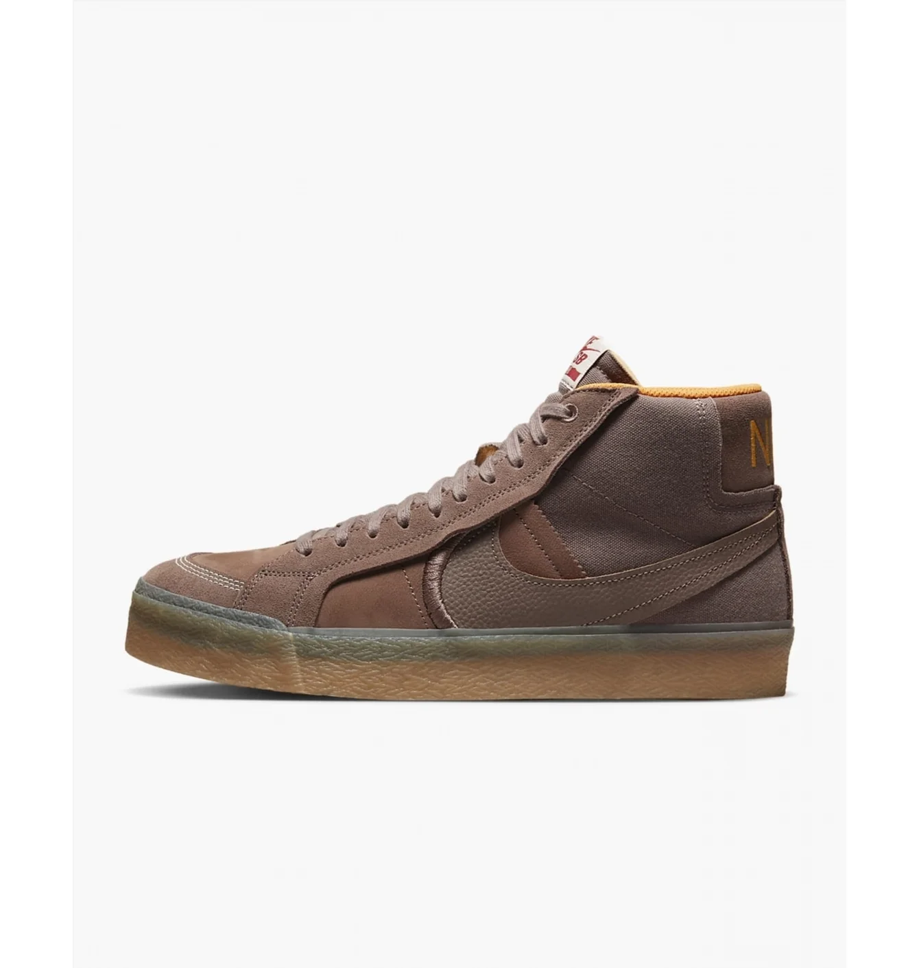 Кросівки унісекс Nike Sb Zoom Blazer Mid Premium Plus Brown Dv5468-200