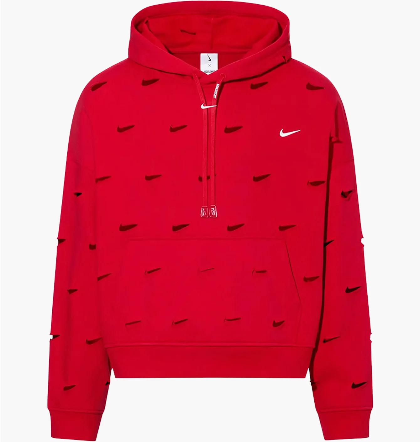 Худі Jacquemus x Nike Le Swoosh Hoodie Dark Red