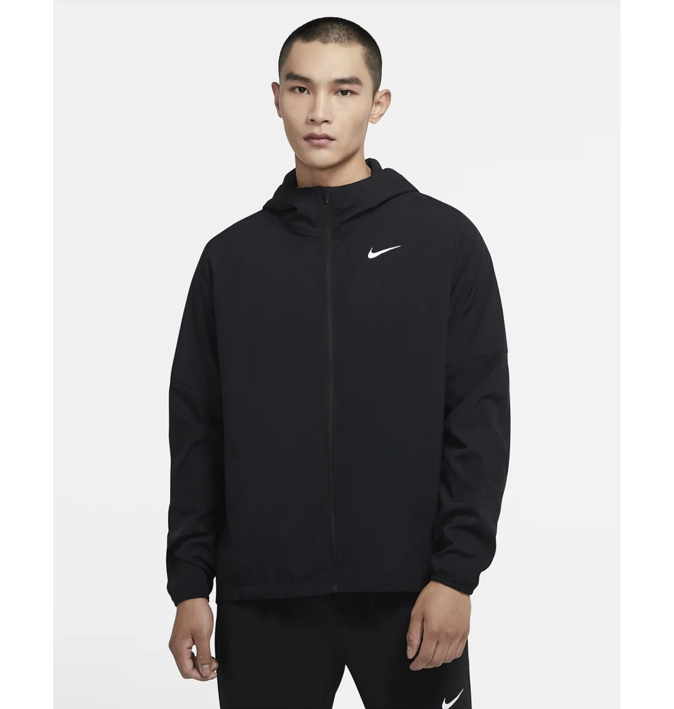 Вітровка чоловіча Nike Flex Dri-Fit Running Jacket Black CU5353-010