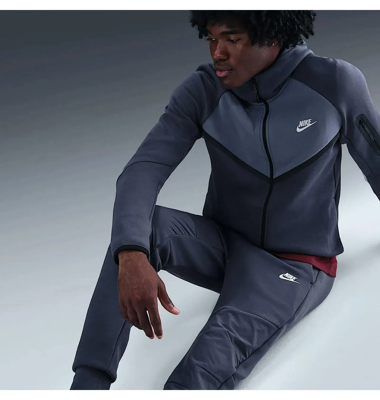 Спортивний костюм чоловічий Nike Tech Blue (IH4302-437__IH4303-437)