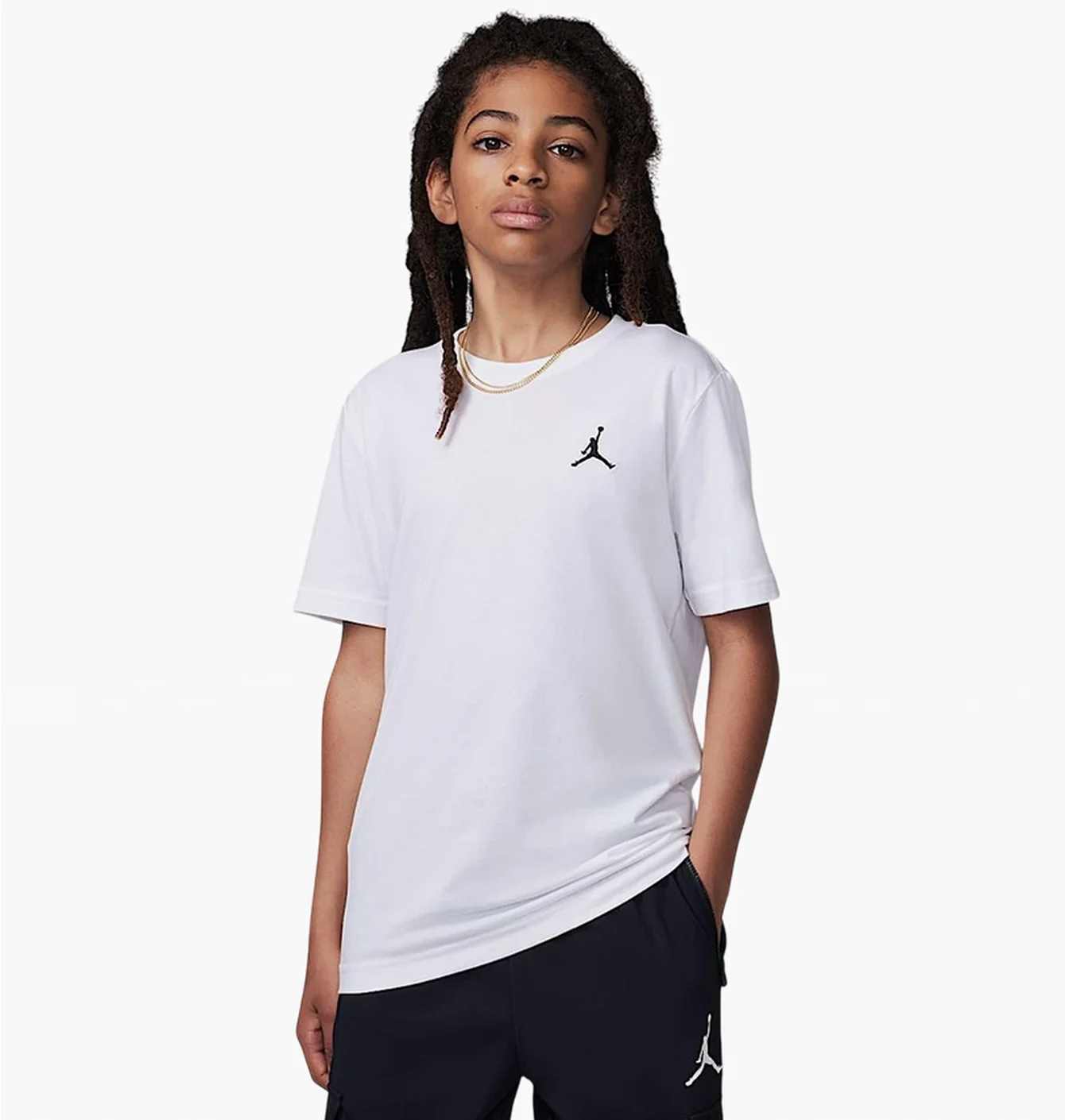 Футболка дитяча Air Jordan Jumpman Emb White 95D266-001