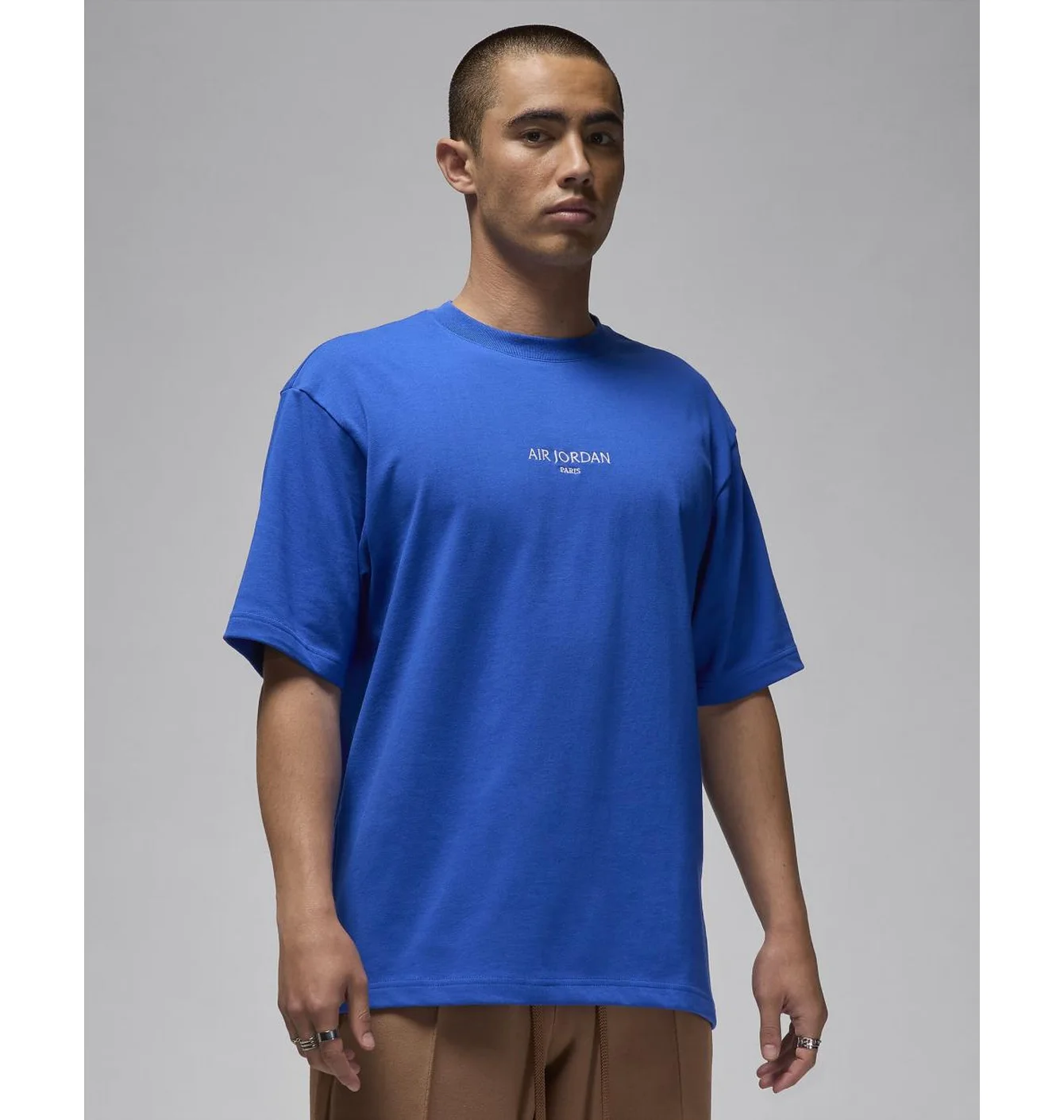Футболка чоловіча Air Jordan Wordmark 85 T-Shirt Blue HF5490-480