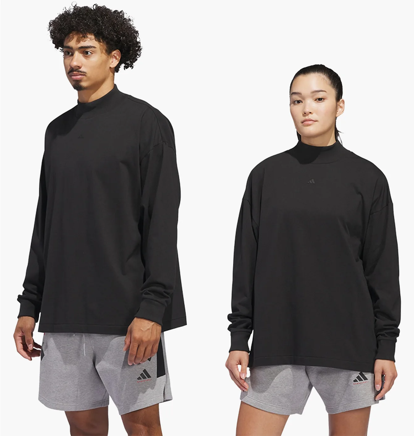 Adidas One Bb L/S Tee 99 Black/Red