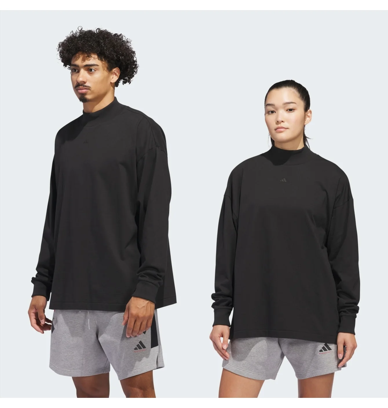 Adidas One Bb L/S Tee 99 Black/Red