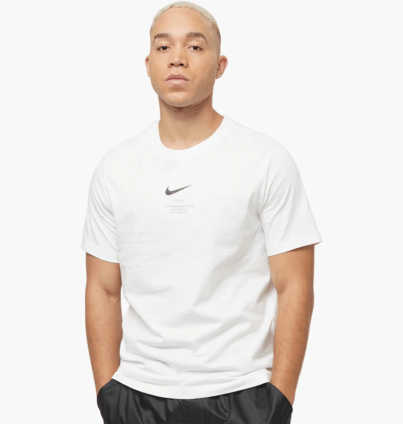 Футболка чоловіча Nike Athletics Regular T-Shirt White IB6482-100