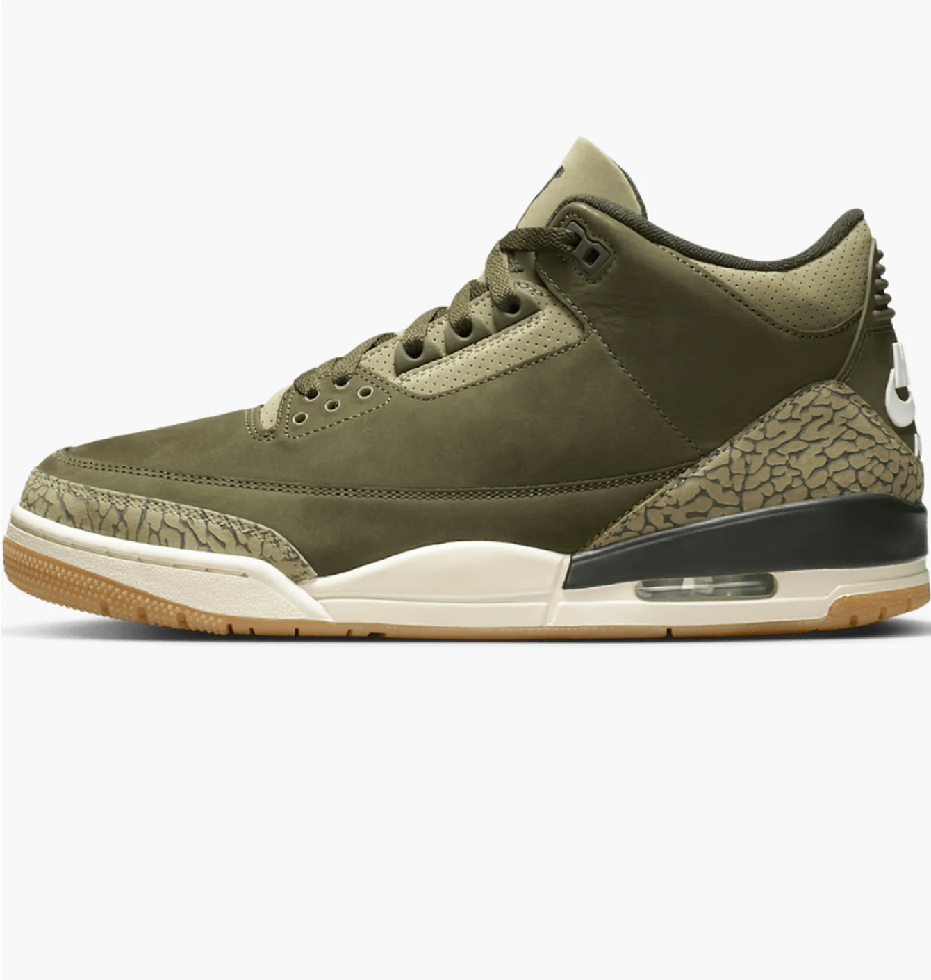 Кросівки чоловічі Air Jordan 3 Retro Olive DN3707-202