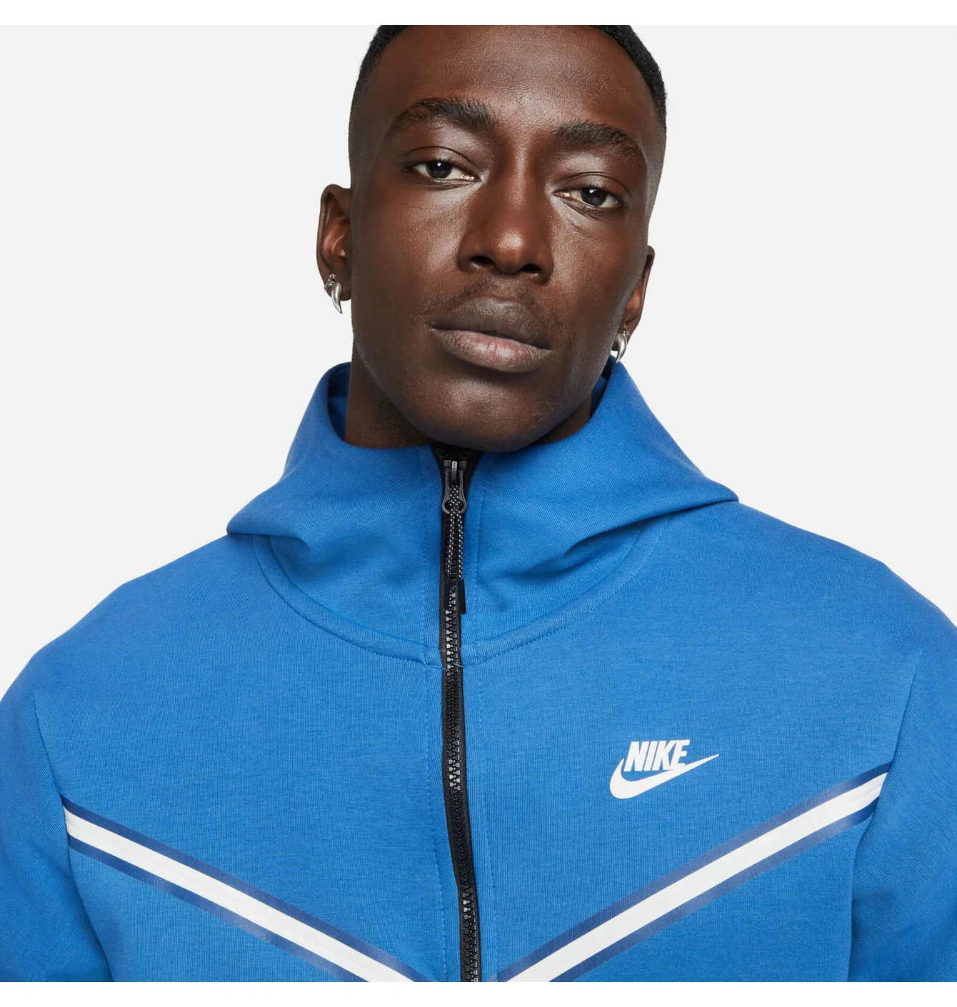 Зіп худі Nike Sportswear Tech Fleece Full-Zip Hoodie (синє)