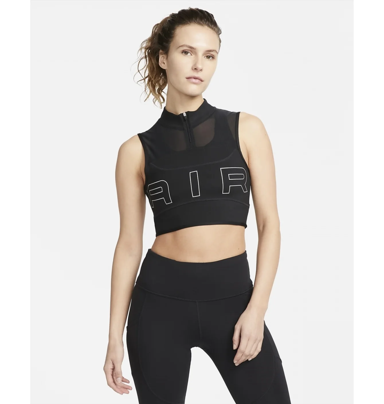 W NK DF AIR CROP TANK
