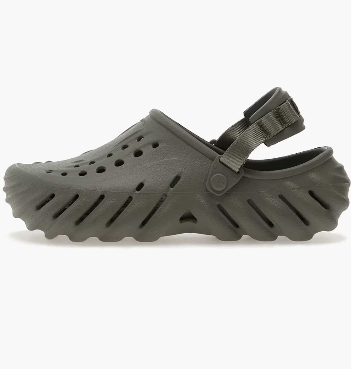 Тапочки чоловічі CROCS Echo Clog Olive 207937-3J5