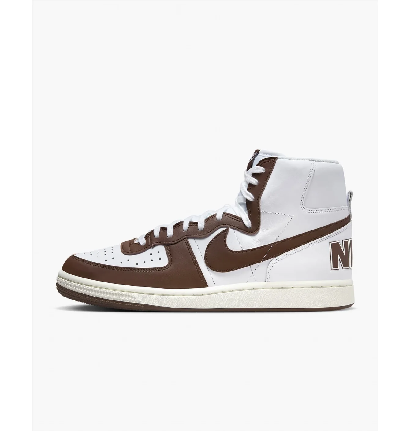 ike Terminator High Shoes White/Brown