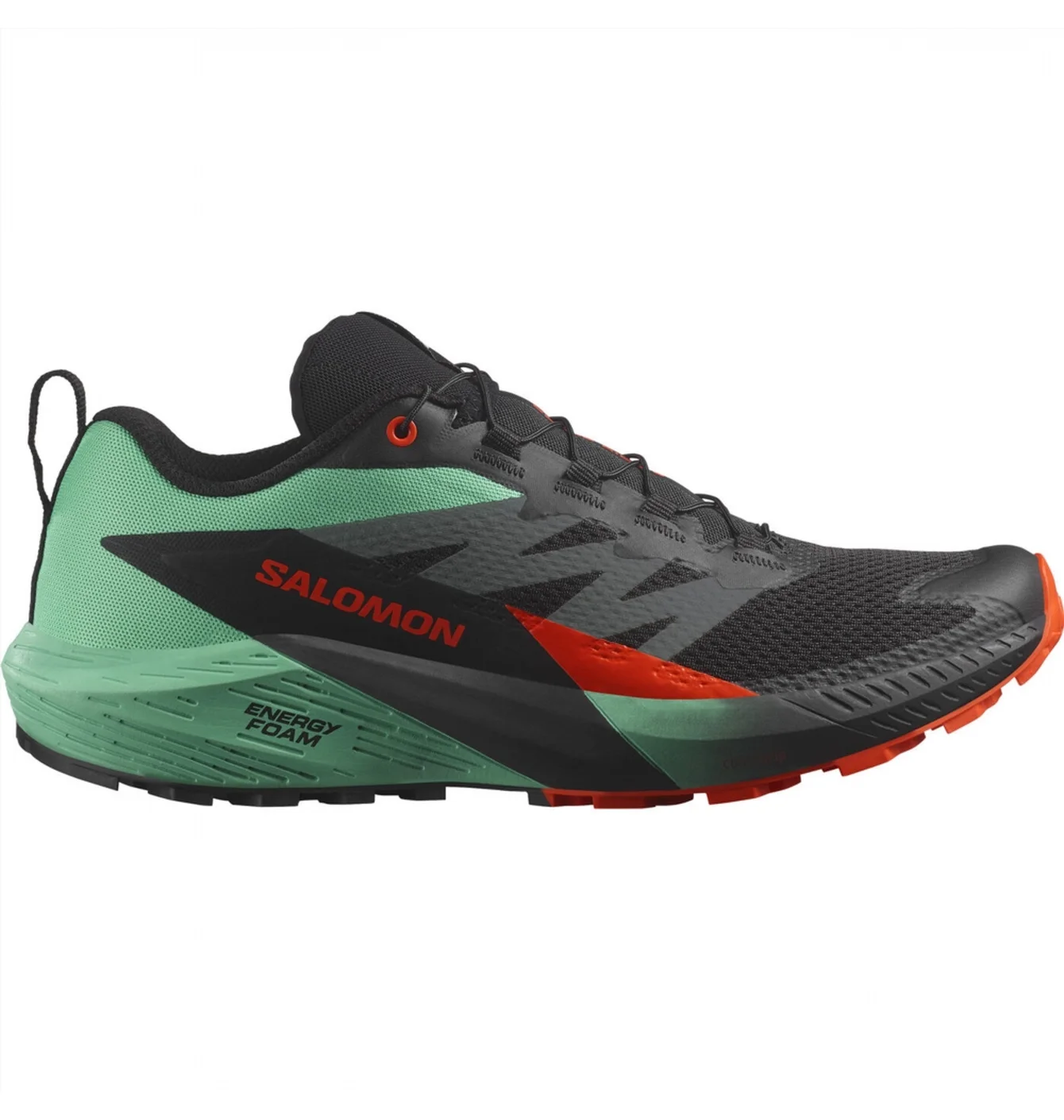 Кросівки жіночі Salomon Sense Ride 5 Black/Green L47698200