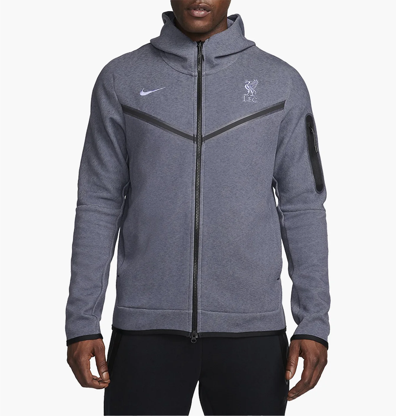 Толстовка Nike Hooded Sweatshirt Lfc Mnsw Tchflc Hoodie Fzwr 3R Blue