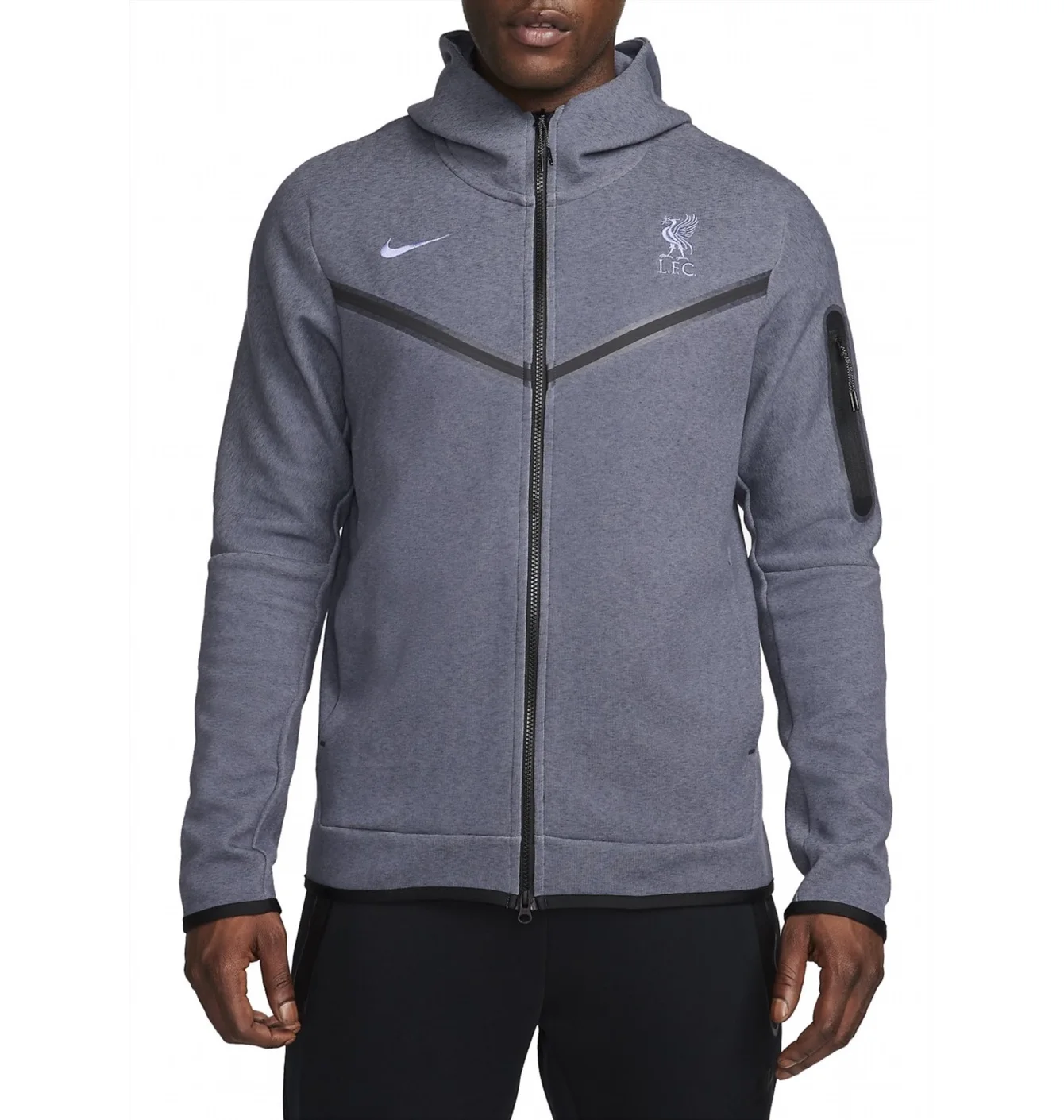Толстовка Nike Hooded Sweatshirt Lfc Mnsw Tchflc Hoodie Fzwr 3R Blue