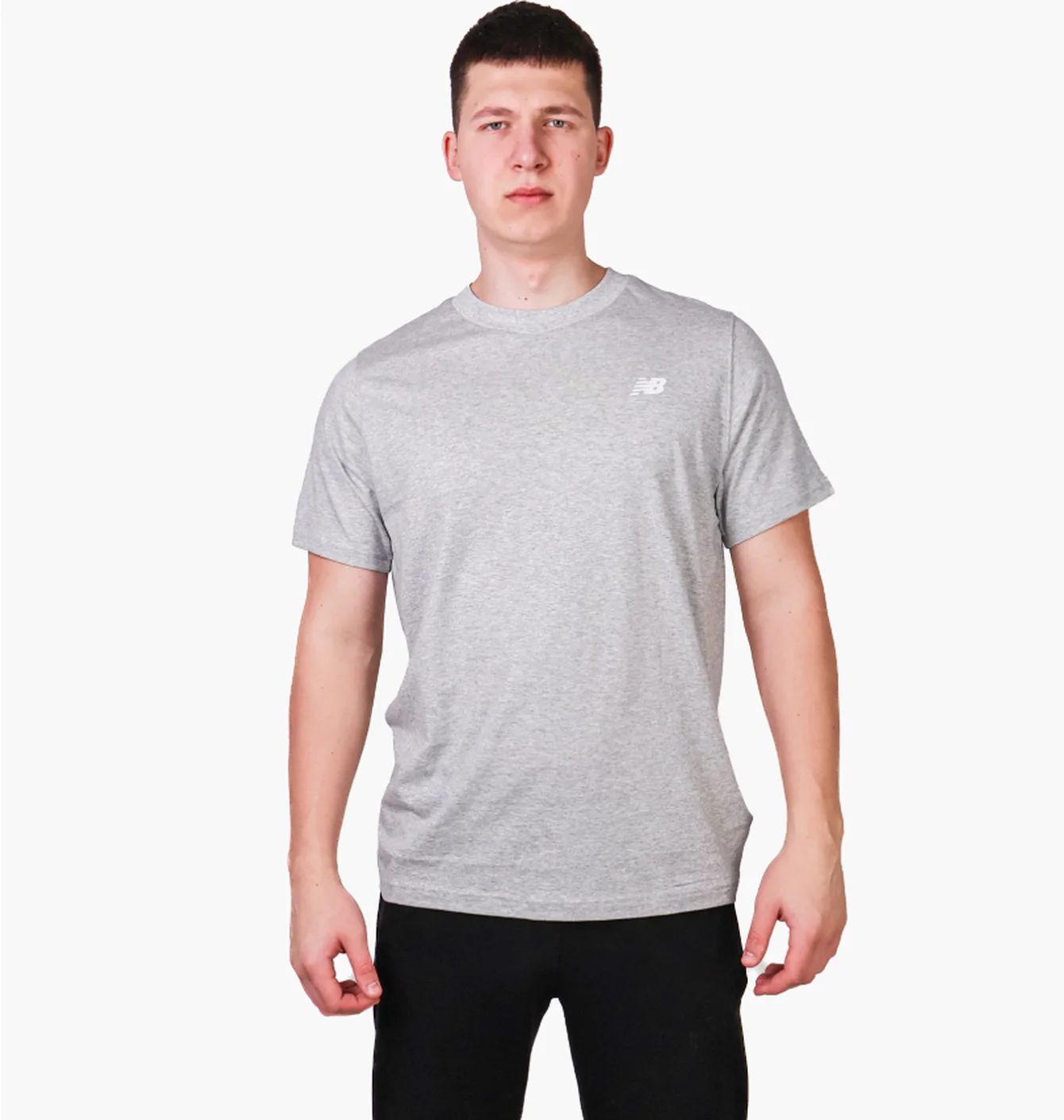 Футболка чоловіча New Balance Sport Arch Graphic Grey MT51985AG