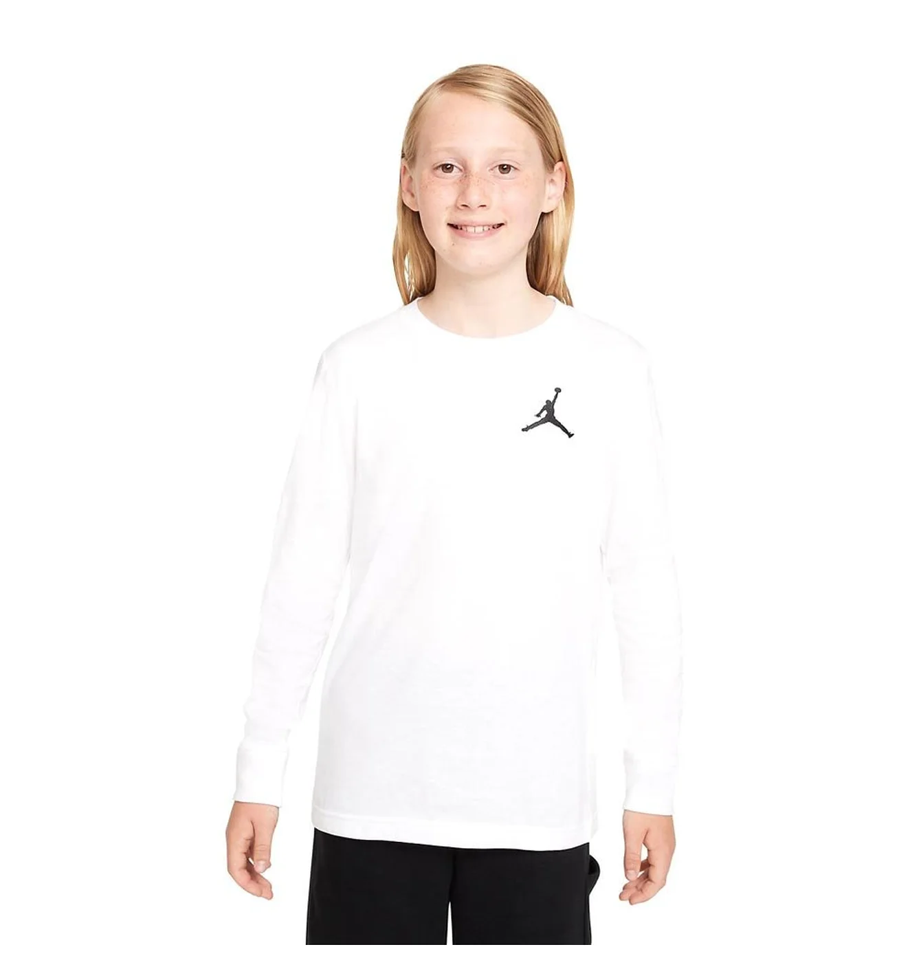 Лонгслів дитячий Air Jordan Junior Jumpman Emb White 95A903-001