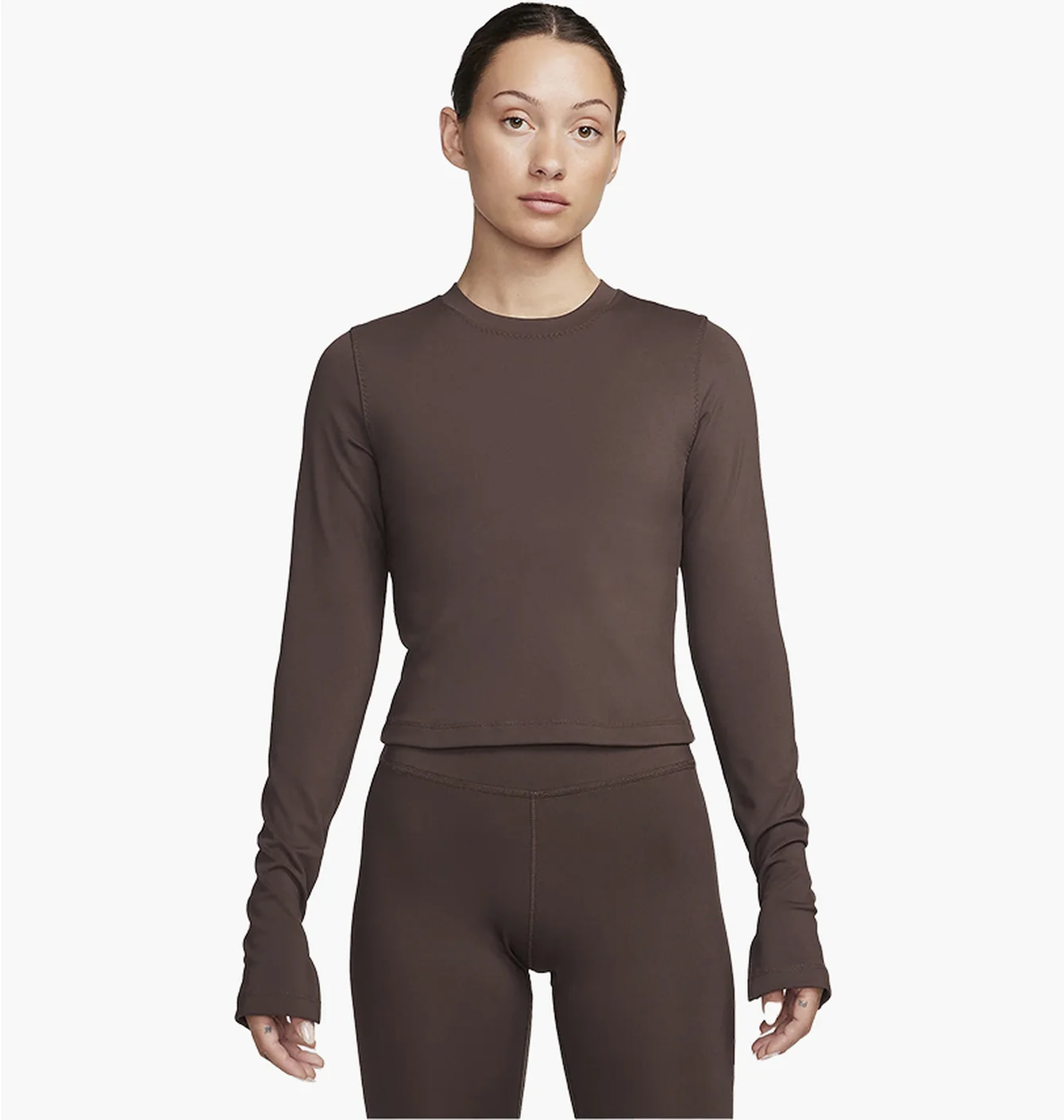 NIKE ONE FITTED DRI-FIT LONG-SLEEVE