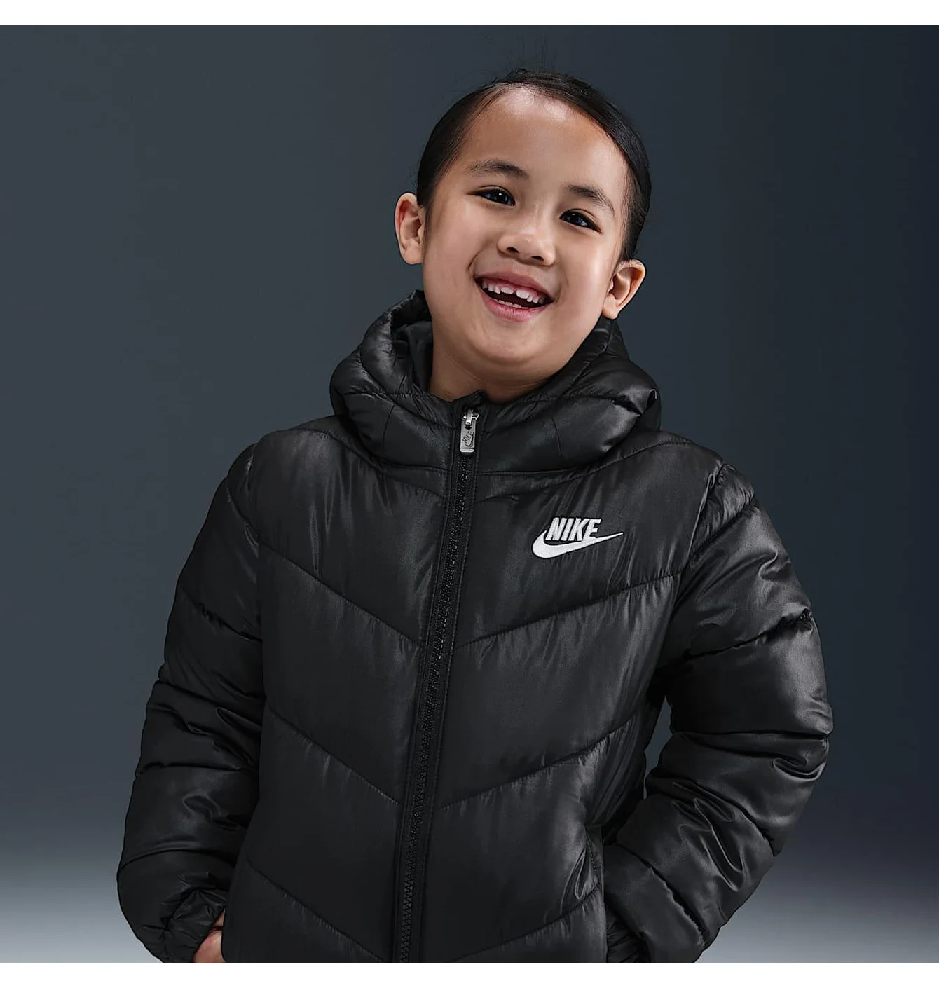 Куртка дитяча Nike Sportswear Adp Black 86N074-023