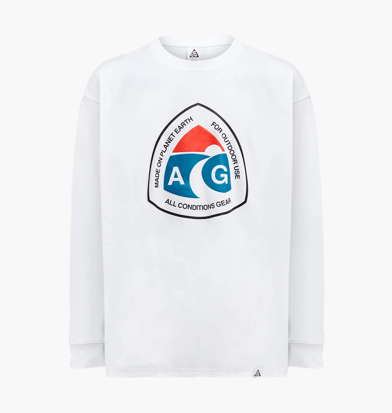 Лонгслив Nike Nrg Acg Long Sleeve Outdoor T-Shirt White