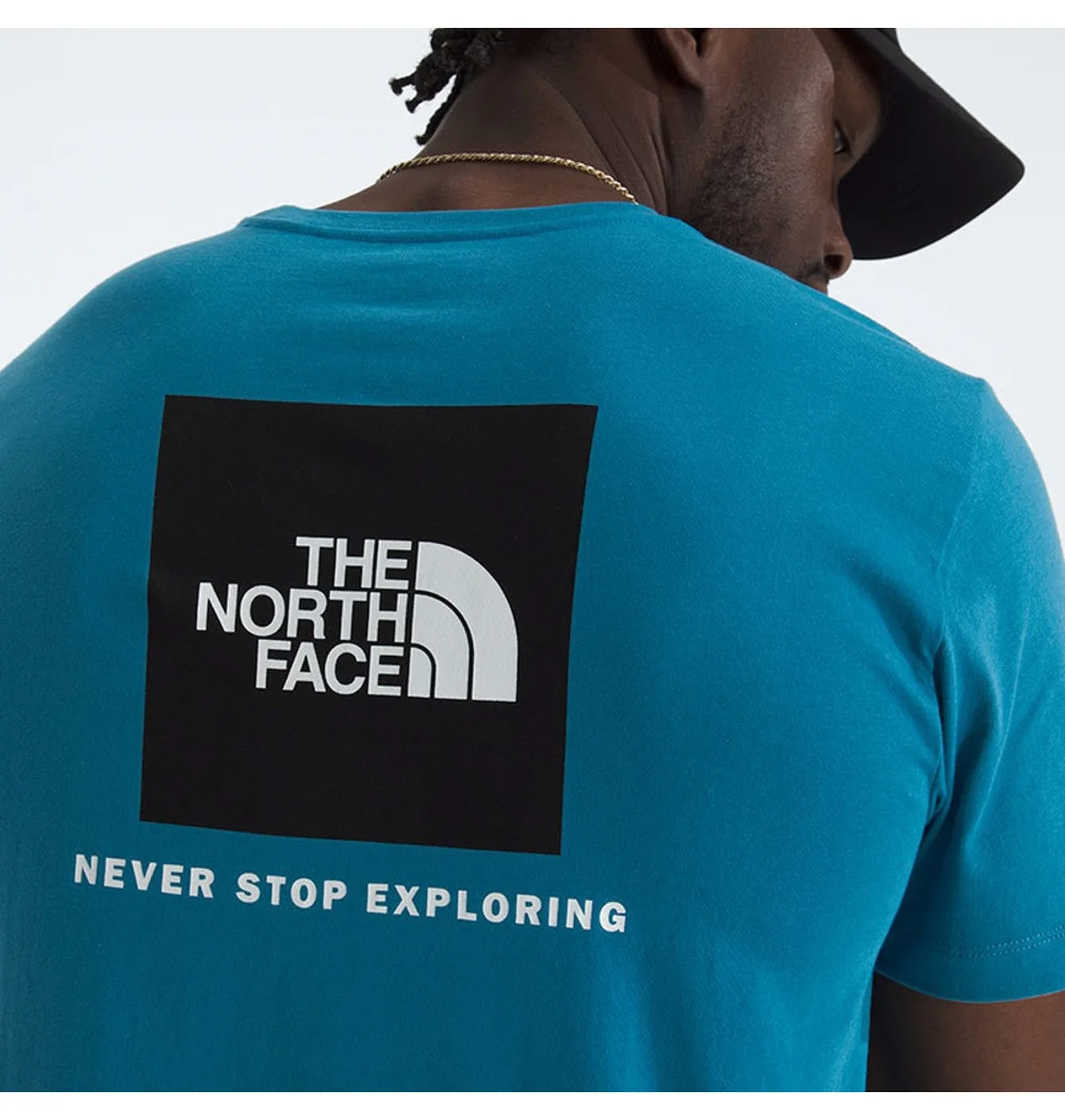 Футболка чоловіча The North Face Evolution Box Blue NF0A8B6KBOM