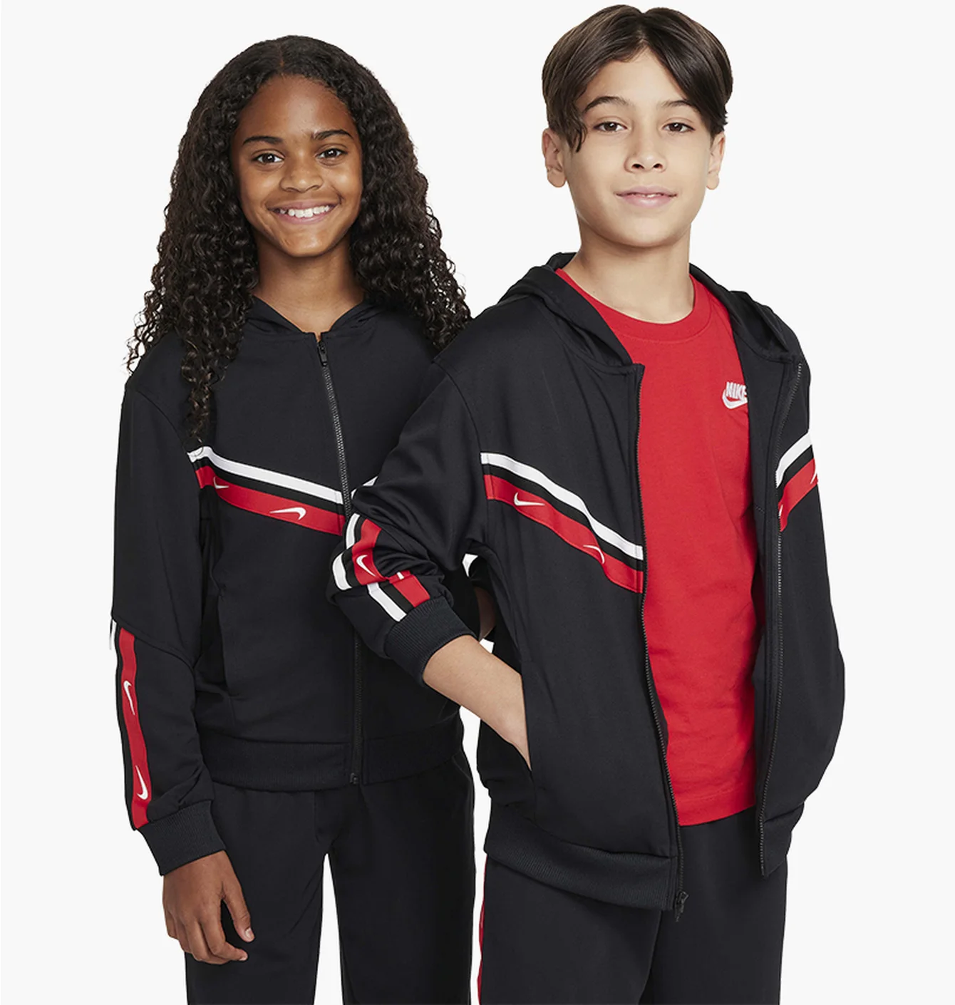 K NSW CLUB+ POLY FZ HOODIE