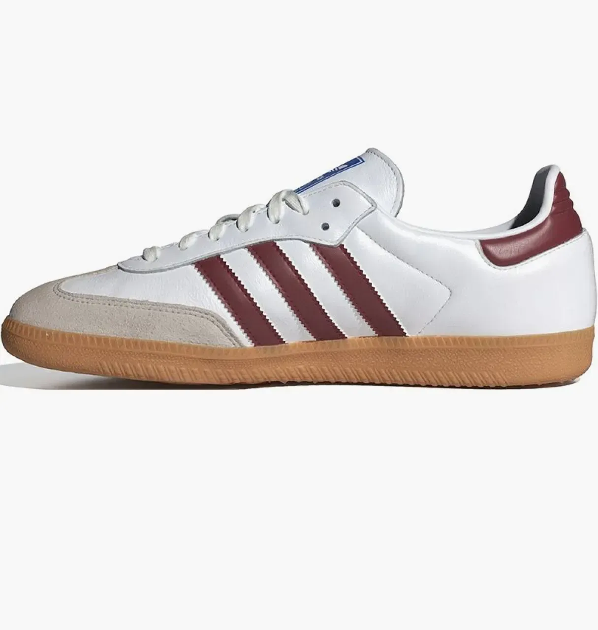 Кросівки жіночі Adidas Samba Og White Burgundy Gum (IF3813)