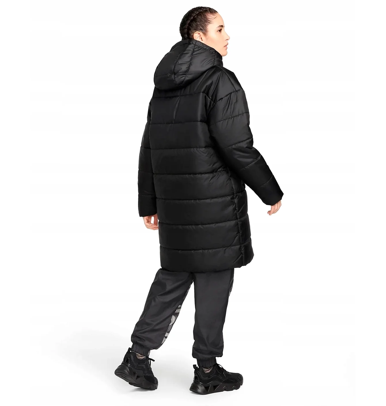 Парка жіноча Nike W Nsw Syn Fill Parka Hd Nfs Black Cv8670-010