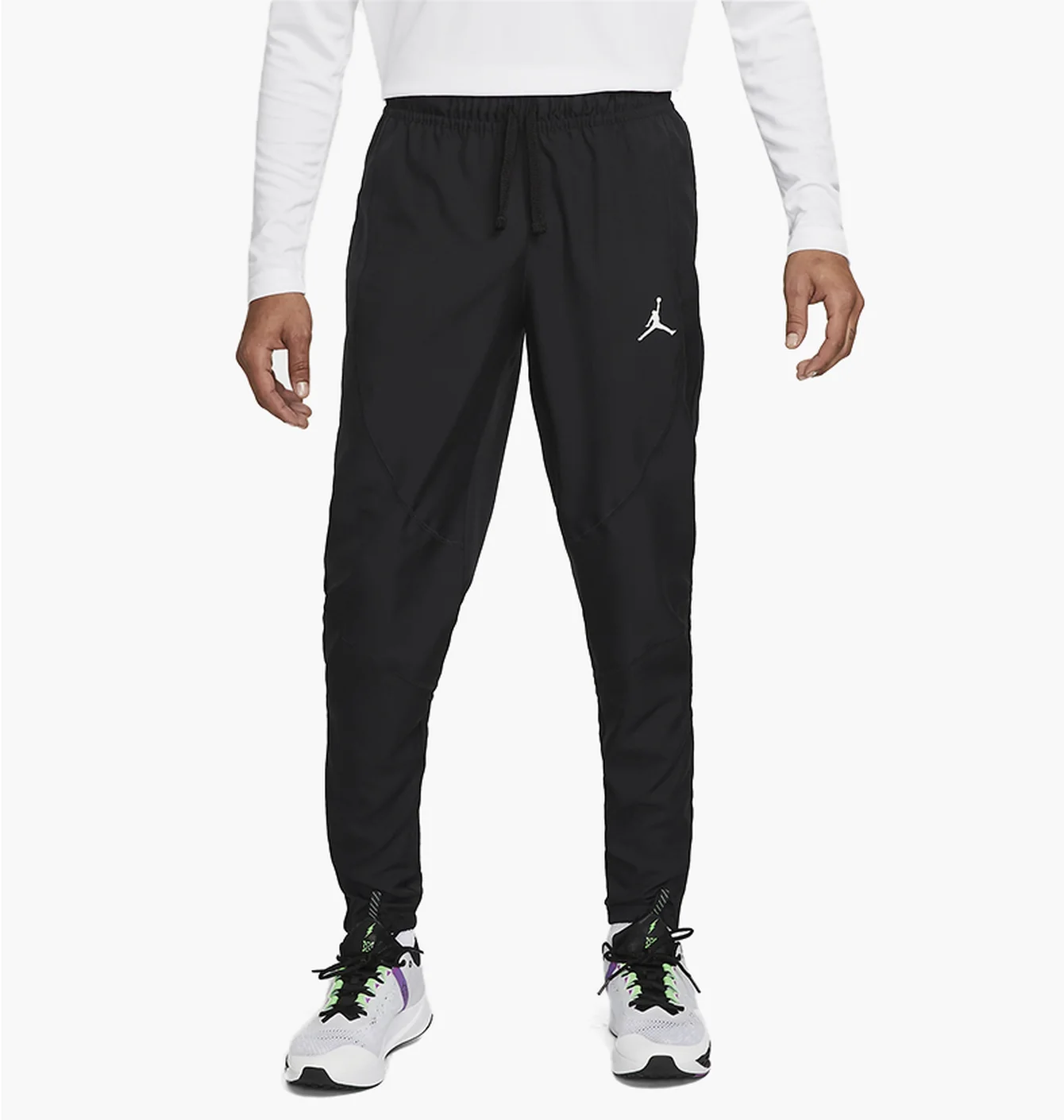 Air Jordan Mens Woven Pants Black