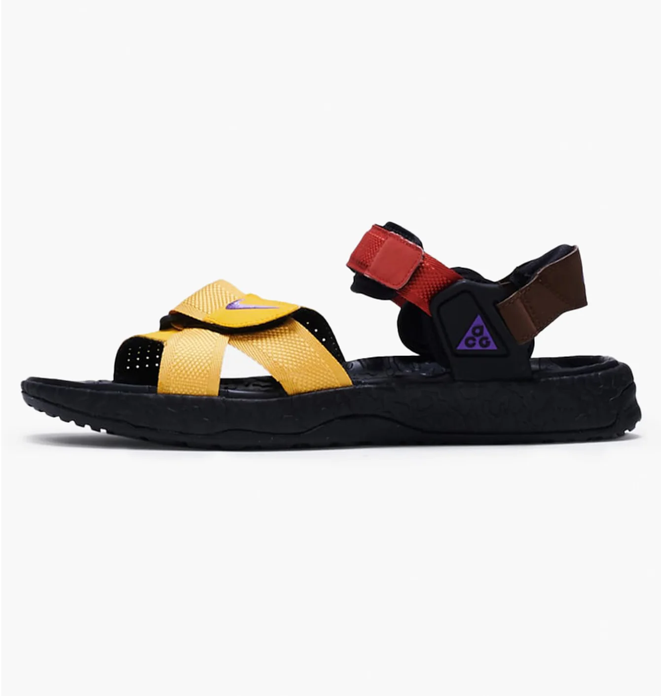 Nike ACG Air Deschutz+ Brown Red Yellow