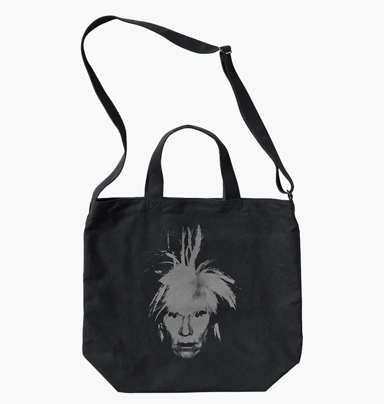 Шопер KAWS + Warhol UT 2-Way Tote Bag Black