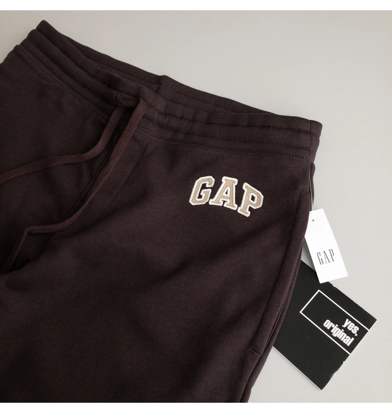 Штани чоловічі Gap Logo Fleece Pants turkish coffee 221236531