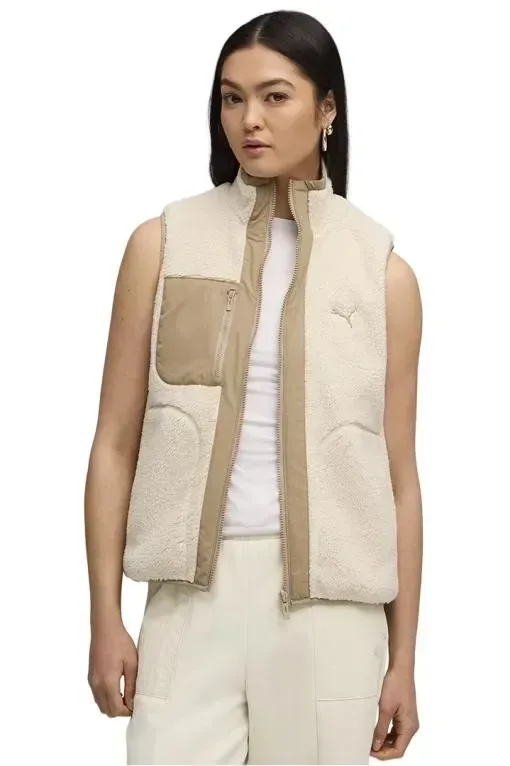 Жилетка жіноча Puma Reversible Sherpa Vest Alpine Snow (68838887)