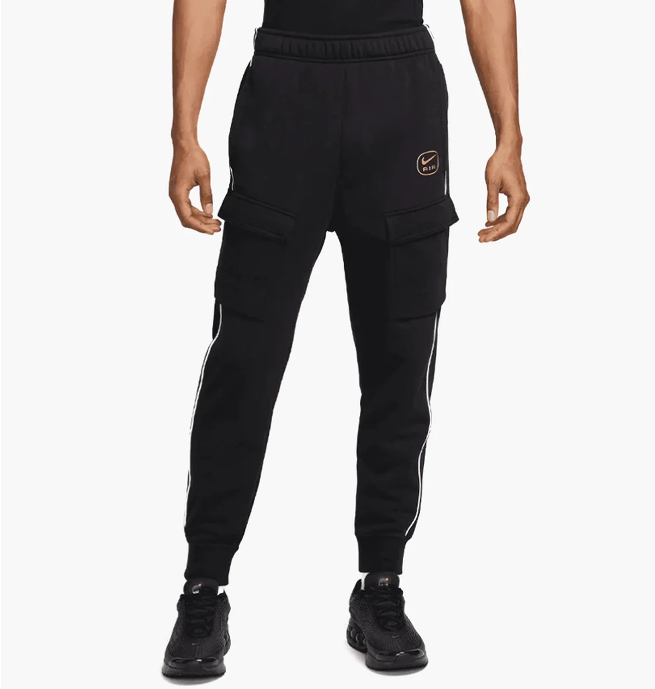 Штани чоловічі Nike Sw Air Cargo Pant Flc Black HM0180-010