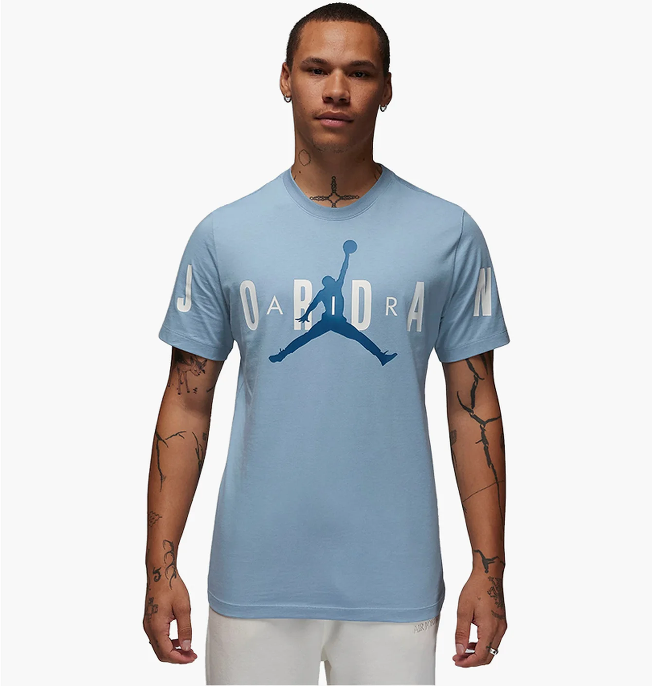 Футболка чоловіча Air Jordan T-Shirt Air Light Blue DV1445-436