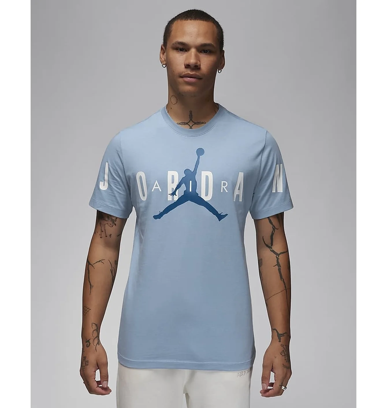 Футболка чоловіча Air Jordan T-Shirt Air Light Blue DV1445-436