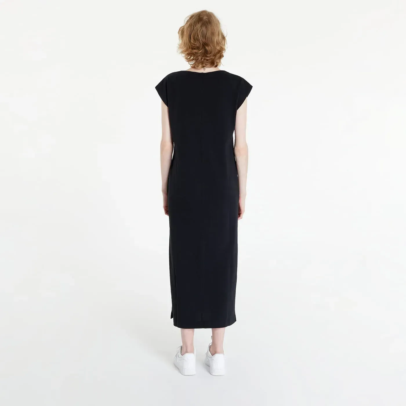 NIKE SHORT-SLEEVE MIDI DRESS
