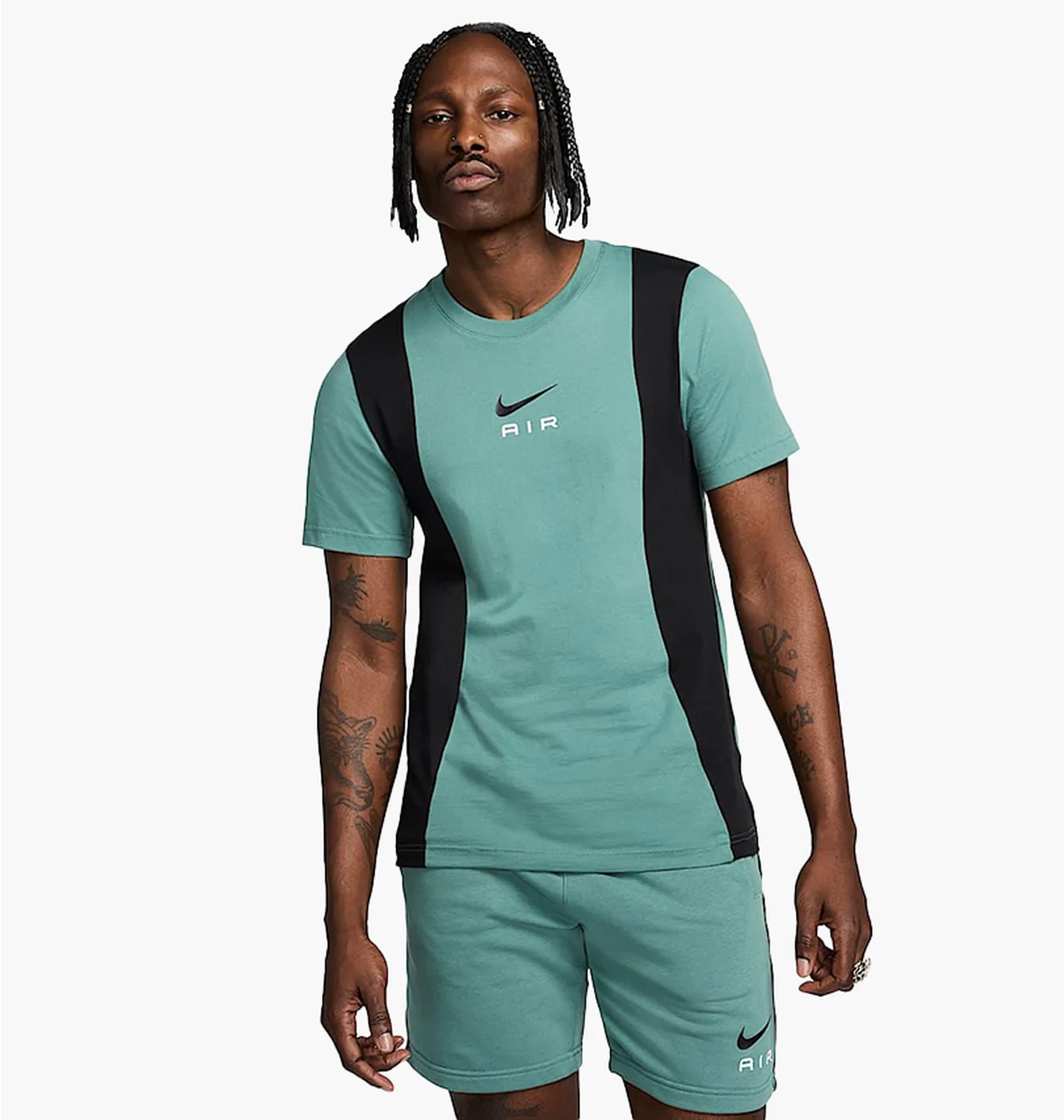Футболка чоловіча Nike Air Short-Sleeve Top Turquoise FN7702-361