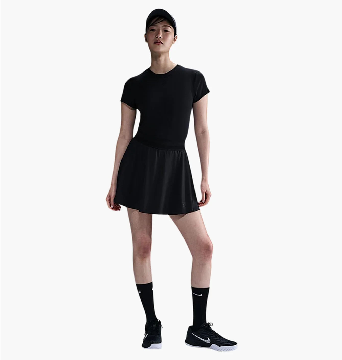 Спідниця жіноча Nike Court Ace Advantage WomenS Dri-Fit Tennis Skirt Black FZ6726-010