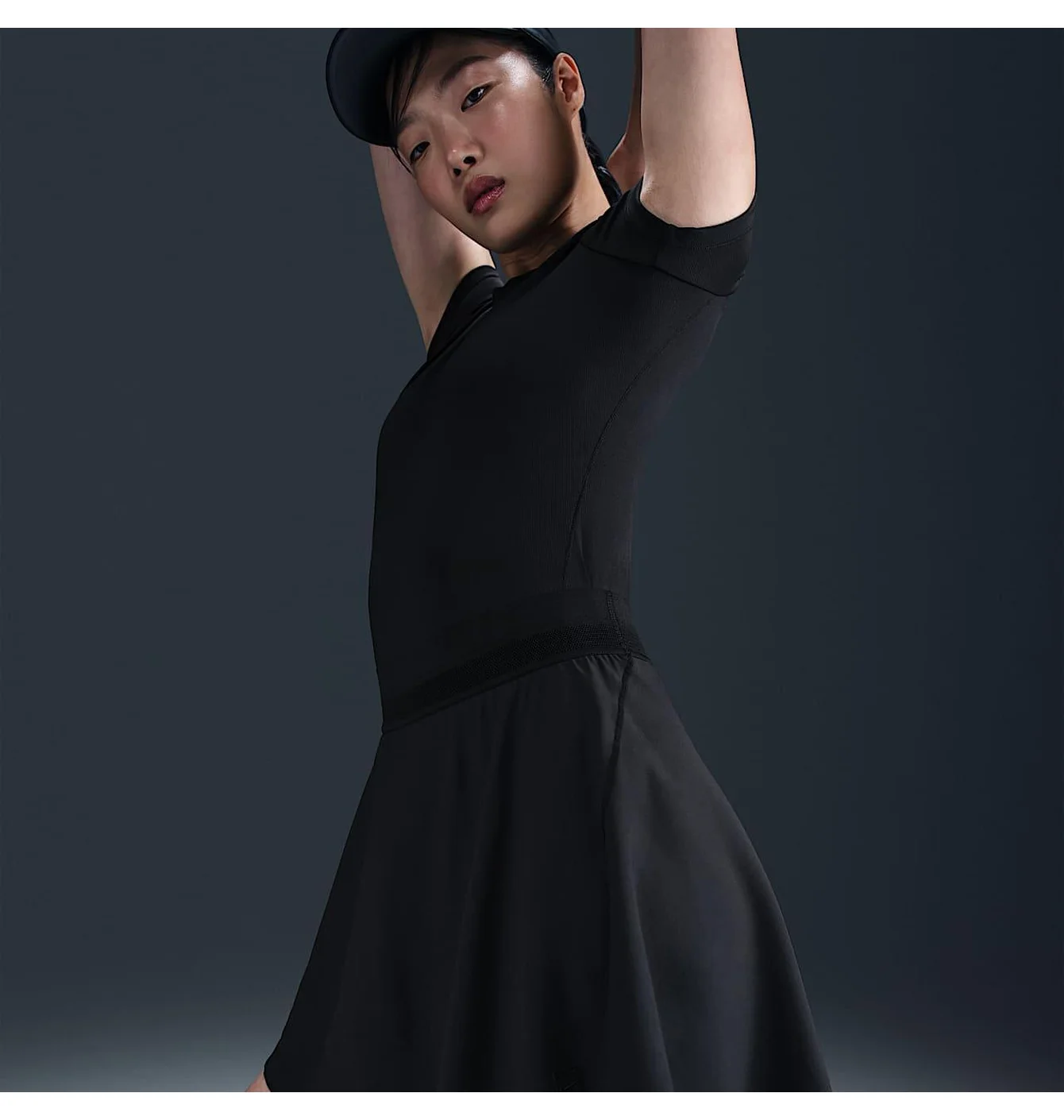 Спідниця жіноча Nike Court Ace Advantage WomenS Dri-Fit Tennis Skirt Black FZ6726-010