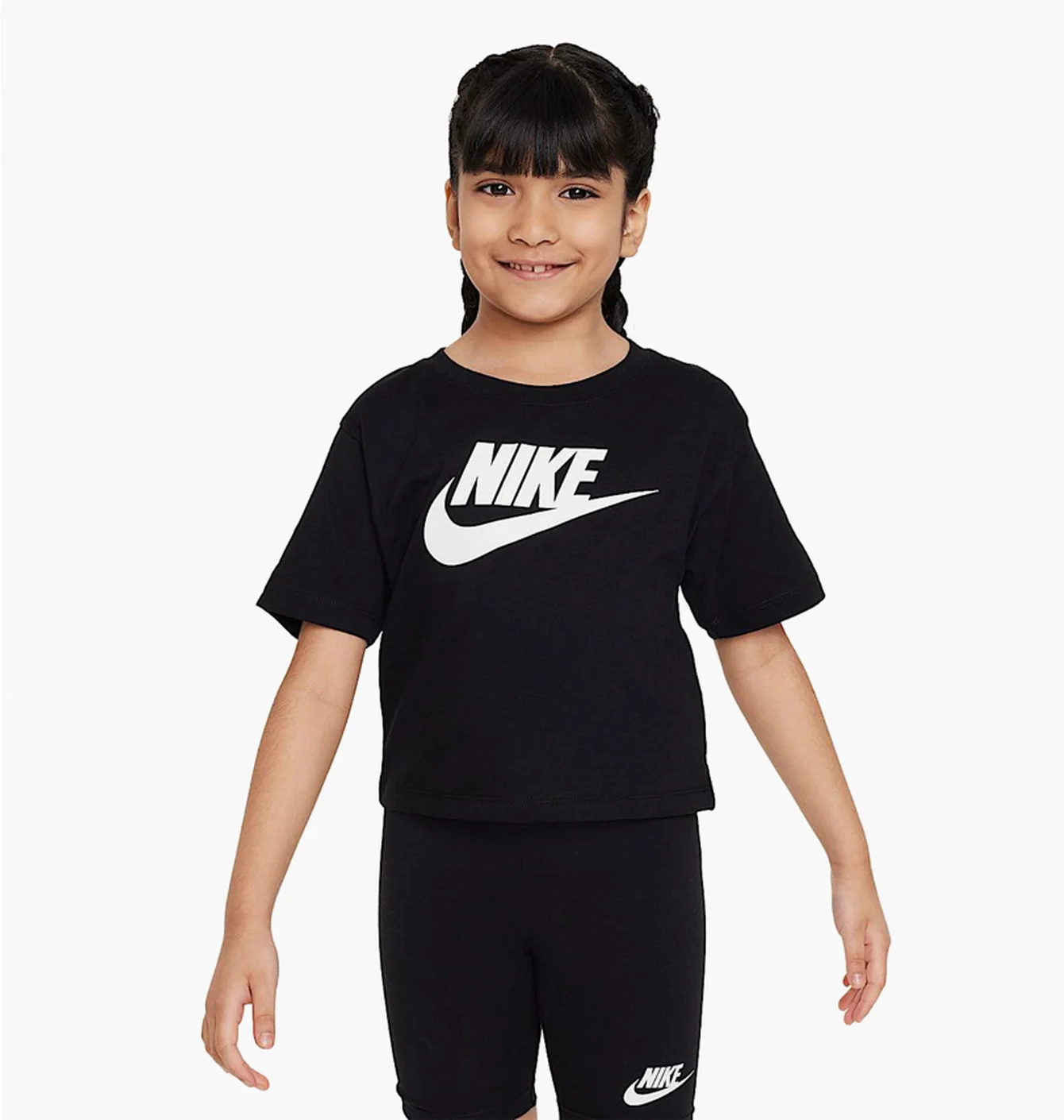 Футболка дитяча Nike Club Boxy T-Shirt Black 36L160-023