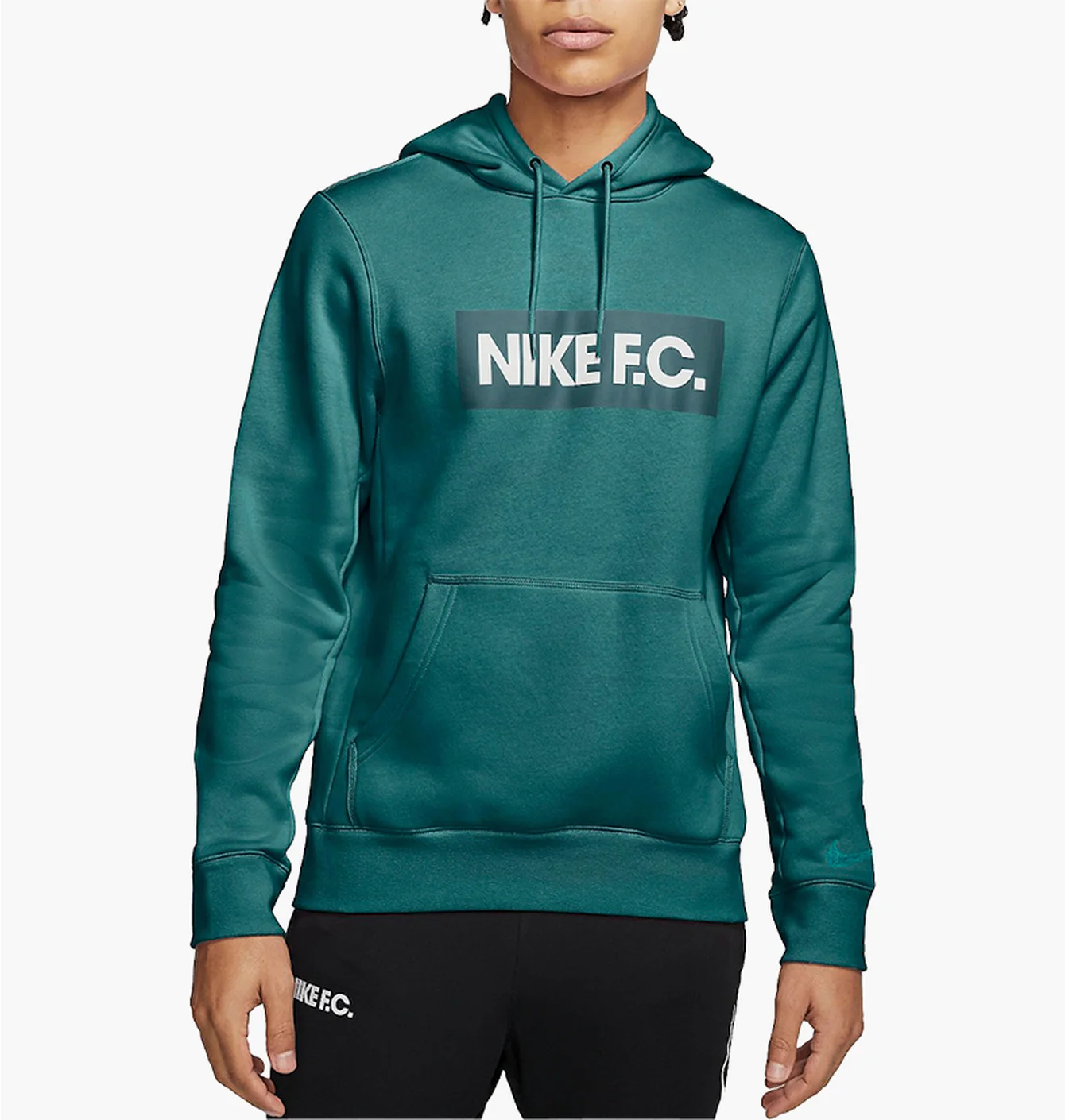 Худі чоловіче Nike Hooded Sweatshirt M Nk Fc Essntl Flc Hoodie Po Turquoise CT2011-300