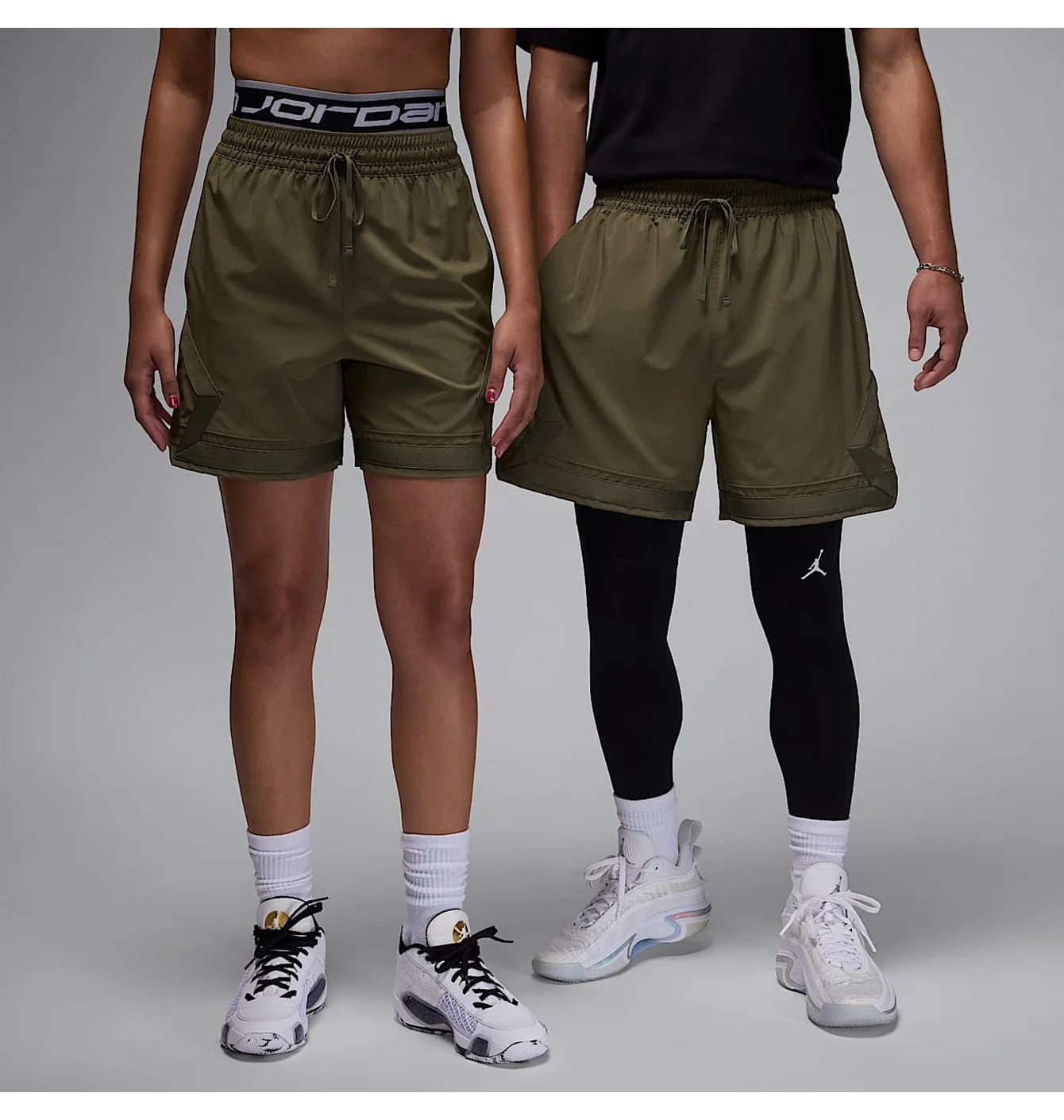 Шорти унісекс Air Jordan Diamond Olive FQ2989-222