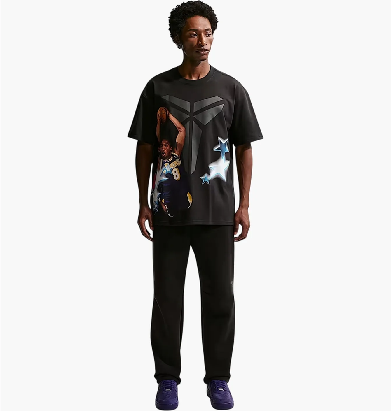 Футболка чоловіча Nike Kobe Dri-Fit Basketball Black IF5169-010