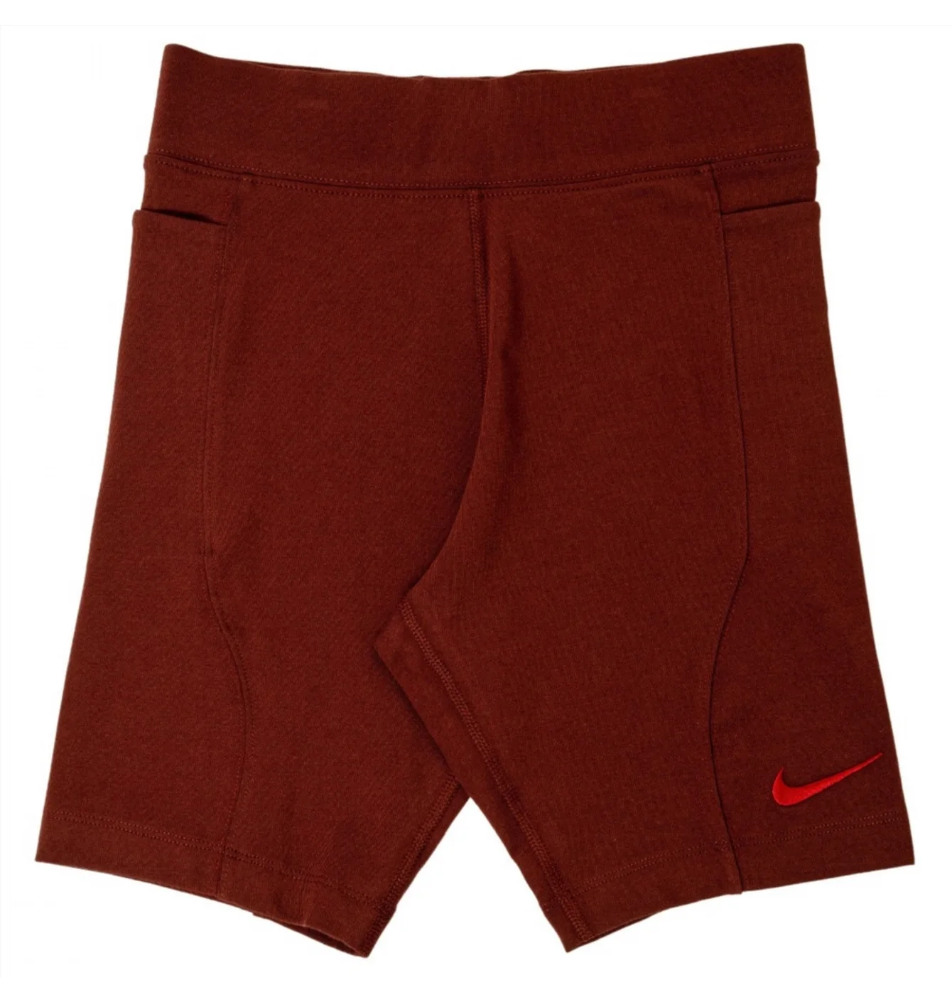 Шорти жіночі Nike Sportswear Everyday Modern High-Waisted Bike Shorts Bordo DQ6162-217