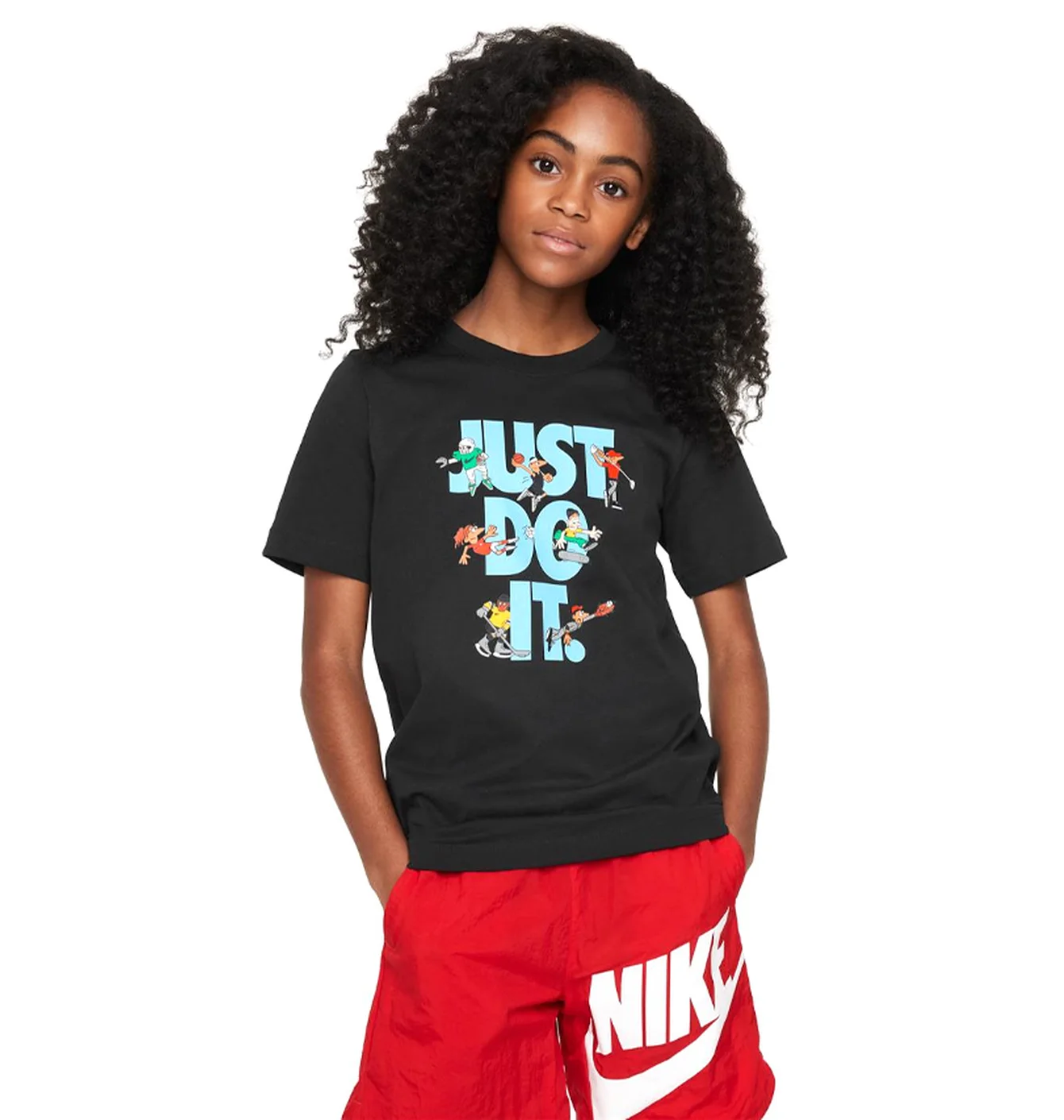 Футболка дитяча Nike Jdi Multi Sport Black FN9667-010