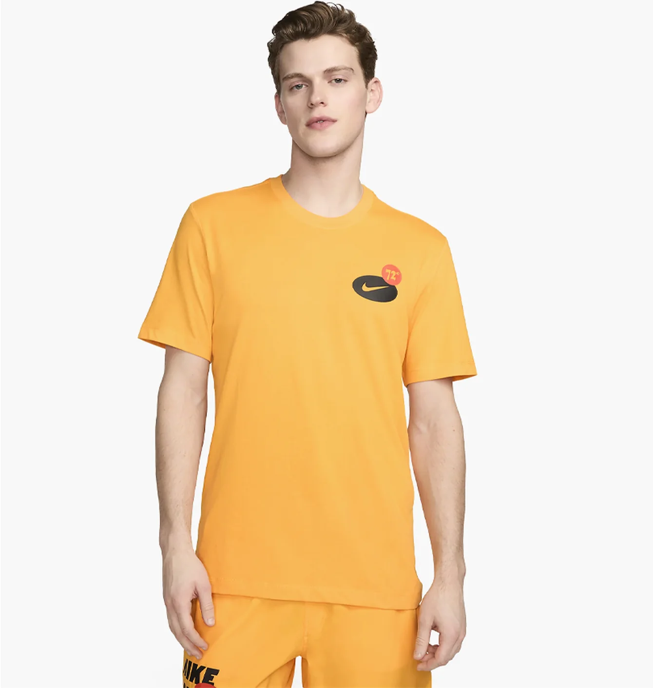 Футболка чоловіча Nike Df Tee 3Mo Gfx Yellow FV8366-717