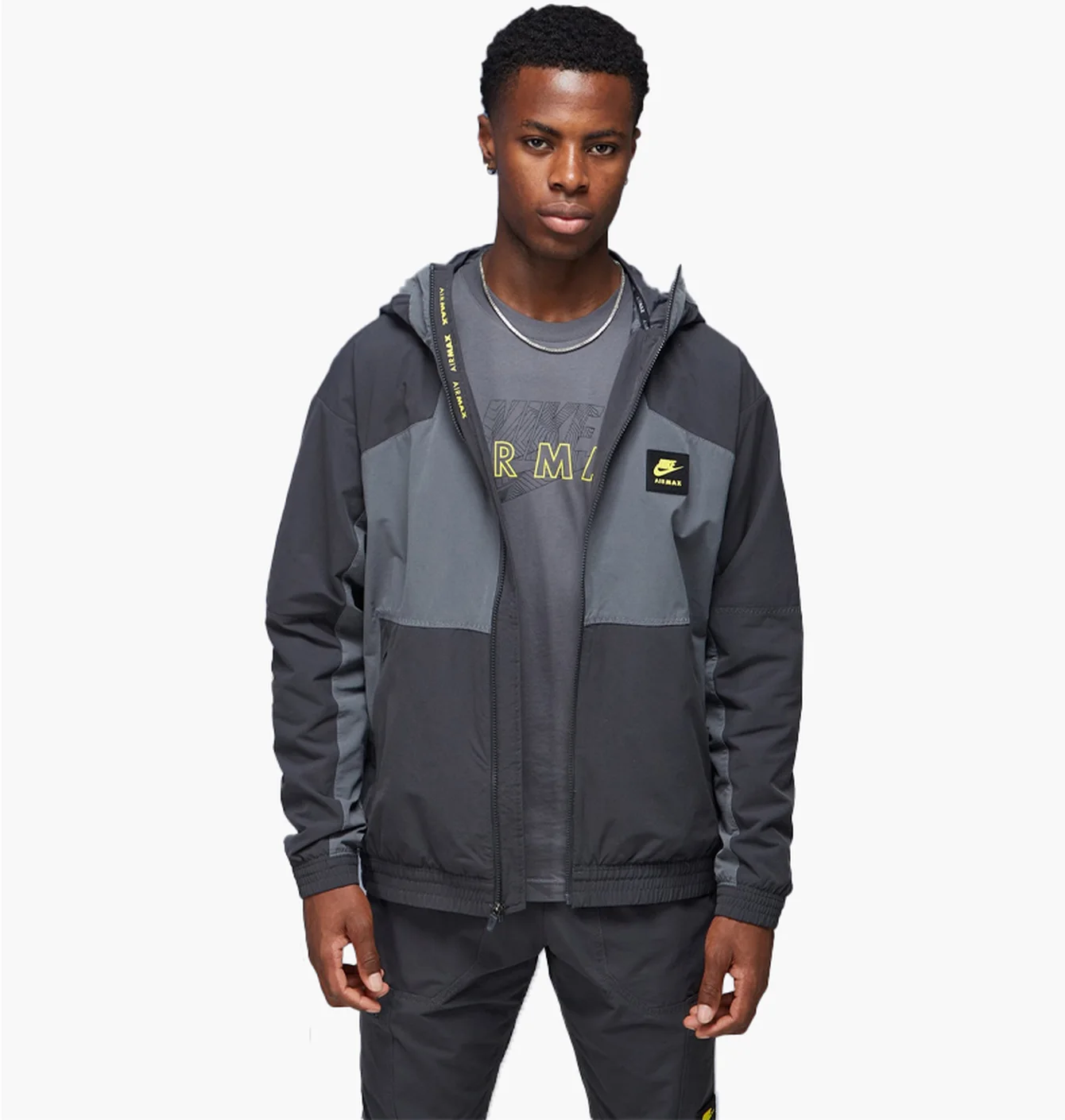 Куртка чоловіча Nike M Nsw Air Max Wvn Jacket Grey FV5595-068