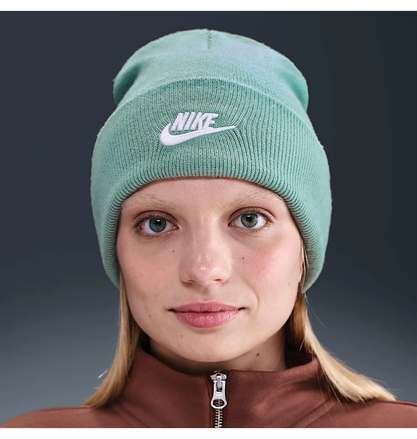 Шапка унісекс Nike Peak Tc Turquoise HF0186-017