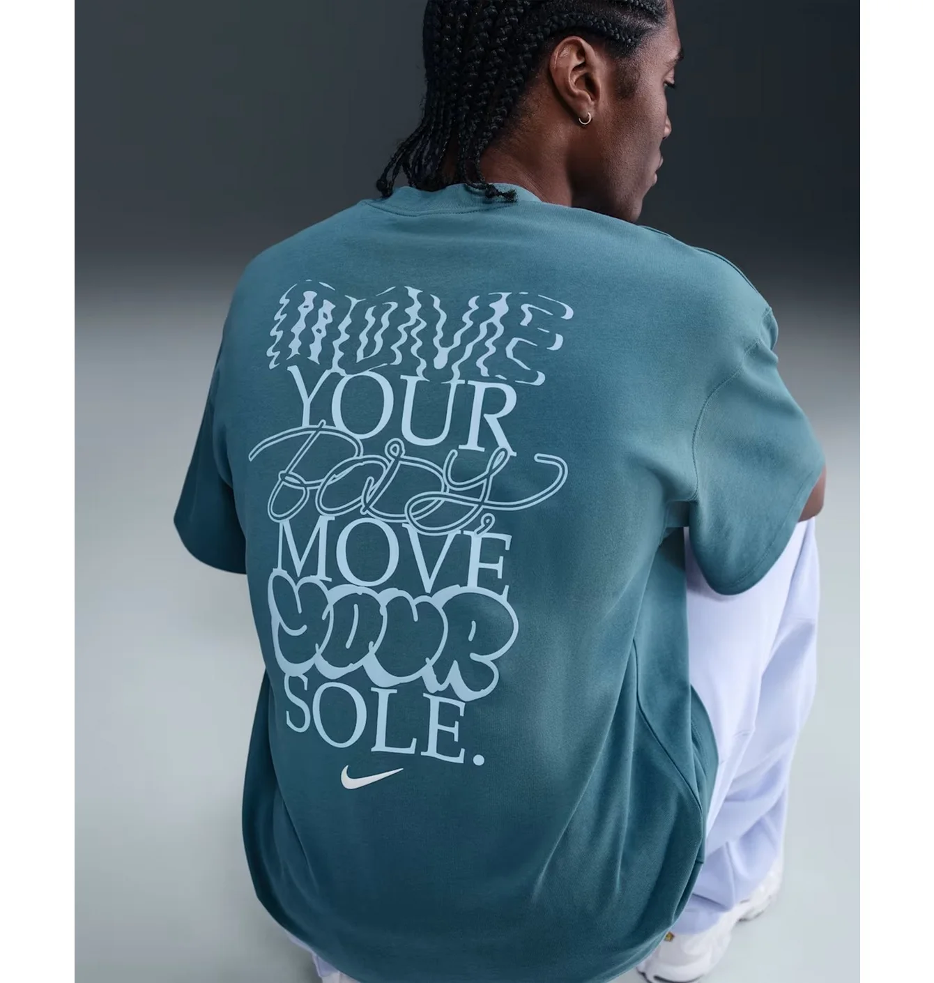 Футболка Nike SoloSwooth (синя)